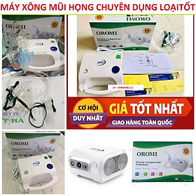 Máy xông mũi họng khí dung oromi Chuyên điều tri viêm phổi, vêm phế quản, viem xoang hiệu quả tại nhà