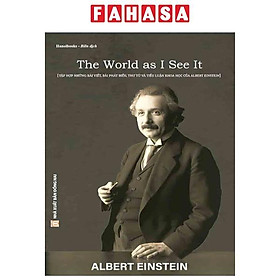 The World As I See It