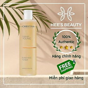 Toner làm sạch cấp ẩm cân bằng PH cho da khô nhạy cảm Christina Forever Young Purifying