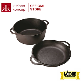 Mua Bộ Nồi Chảo Gang Lodge Lodge 26cm (4.73L)