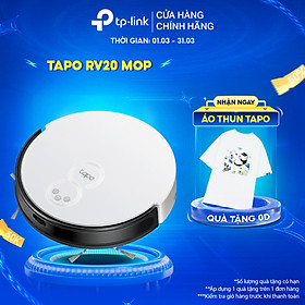Robot Hút Bụi Và Lau Nhà TP-Link Tapo RV20 Mop / RV20 Mop Plus Điều Hướng LiDar MagSlim - Hàng Chính Hãng