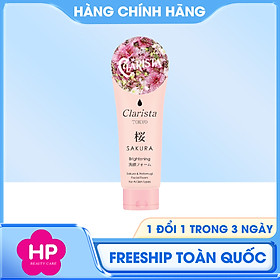 Sữa Rửa Mặt Tạo Bọt Chiết Xuất Từ Hoa Anh Đào Clarista Tokyo Sakura & Hatomugi Facial Foam 130G