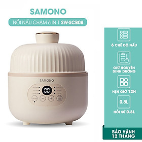 Mua Nồi Nấu Chậm Samono SW-SCB08 0.8L Tiện Lợi Hàng Chính Hãng