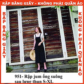 Rập jum ống rộng mã 951- giấy A0 (BẢN VẼ)