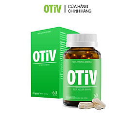 Combo 2 hộp OTIV bổ não 60 viên tặng 1 hộp 15 viên