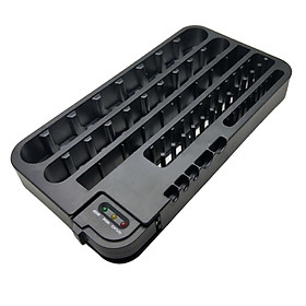 AAA AA D C 9V Battery Organizer Storage Case with Removeable 72 Batteries
