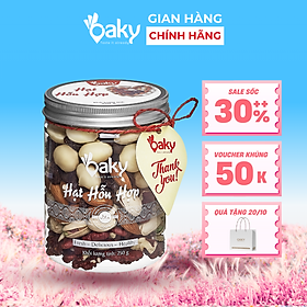 Hạt Hỗn Hợp Oaky 250g (Size Nhỏ) - Nhập Khẩu Mỹ & Úc, Ăn Vặt Healthy, Giàu Dinh Dưỡng