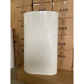 Cuộn Xốp PVC Vân Đá Hoa Cương Sẵn Keo 0.6m*3m Dày 3mm - CUỘN PVC TRẮNG VÂN MÂY