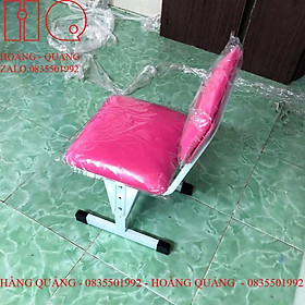 Mua ghế học sinh_khung sắt bọc nệm cao cấp _tăng chỉnh chiều cao