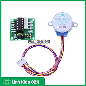 Mua Mạch Điều Khiển Động Cơ Bước ULN2003 + Động Cơ Bước 5V