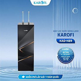 Máy lọc nước nóng lạnh cao cấp Karofi KAD-N89, thiết kế cảm ứng - Hàng Chính Hãng