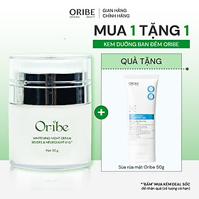 Kem Dưỡng Trắng Da Ban Đêm Oribe Dưỡng Ẩm Làm Mờ Thâm Nám 30g