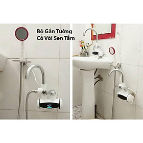 Mua Vòi nước nóng lạnh Mini  Lắp đặt trực tiếp tại vòi  1 đường nước vào  sử dụng được cả 2 chế độ nóng và lạnh