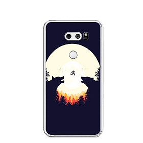 Ốp lưng dẻo cho điện thoại LG V30 - 0446 MOON05 - Hàng Chính Hãng