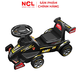 Xe lúc lắc Nhựa Chợ Lớn Xe đua Strom (Có nhạc) - M1770B-X3B - Giao màu ngẫu nhiên