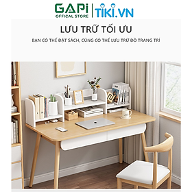 Mua Kệ sách đa năng để bàn đa ngăn tiện lợi kết hợp bo góc tinh tế thương hiệu GAPI - GP261