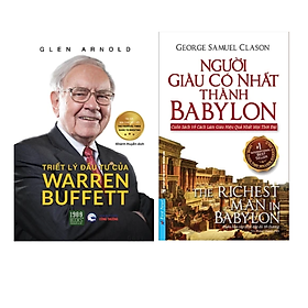 Combo 2Q Sách Tư Duy Trong Kinh Doanh Thành Công : Triết Lí Đầu Tư Của Warren Buffett + Người Giàu Có Nhất Thành Babylon (Tái Bản 2020)