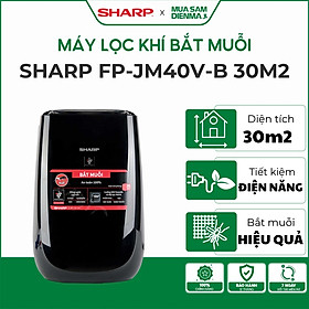 Máy lọc không khí và bắt muỗi sharp fp-jm40v-b – hàng chính hãng