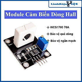 Module cảm biến dòng bảo vệ ngắn mạch quá dòng Hall WCS1700 70A