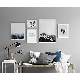 Mua Bộ 5 tranh canvas phong cảnh ADH0110