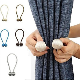 Mua Dây buộc (cột) rèm cửa nam châm đính hạt hình ngọc trai thời trang