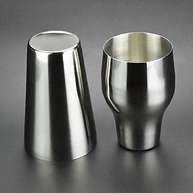 Stainless Steel Cocktail Shaker Mixer Drink for Party/Bar Silver