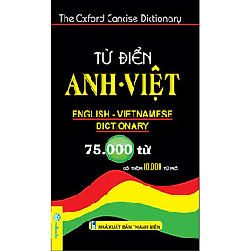 Hình ảnh Sách - Từ Điển Anh Việt 75.000 từ - ndbooks