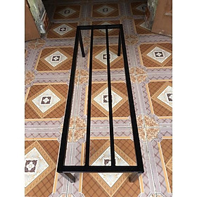 Mua Kệ kê chậu cây Dài 90cm. Rộng 25cm. Cao 20cm. 2 nan phụ. khung hộp thép 2x2cm