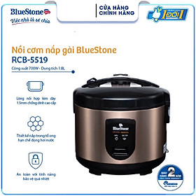 Nồi cơm điện Bluestone RCB-5519 1.8L - Bảo Hành điện tử 24 tháng - Hàng chính hãng