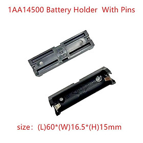 1 x Hộp đựng pin AA Hộp đựng pin 14500 Hộp đựng pin có chân