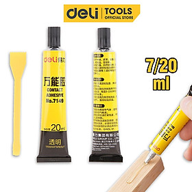 Keo Siêu Dính Đa Năng Deli - 7ml/ 20ml - Có Thể Dán Trên Mọi Bề Mặt - Phù Hợp Sửa Chữa, Ghép Nối - 7140 / 7149