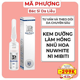 Kem giảm Thâm Nách,Làm hồng n.hũ hoa,môi,v.ùng k.ín MIBITI PRUDENTE NUWHITE V1, H6, N1, L1A - Bác sĩ Mã Phượng