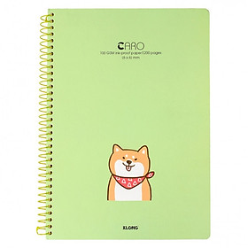 Sổ lò xo Caro (6 x 6)mm A4 Klong 590 / 591 - Sổ Caro Klong MS590 / MS591