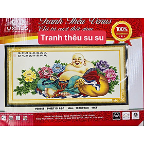 Mua Tranh thêu Phật di lặc vs8143  kt 138 x 70 cm