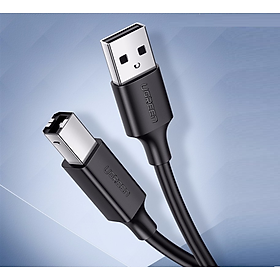 Cáp dữ liệu USB 2.0 cho máy in truyền dữ liệu từ máy tính ra máy in dài 5m Ugreen ( 10329) hàng chính hãng