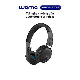 Tai nghe Bluetooth chụp tai TWS không dây Jlab Studio màu đen foam On-ear thời gian nghe 30H bluetooth 5.0 âm thanh EQ3 - Hàng chính hãng - BH 2 năm 1 đổi 1