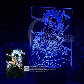 Mua Đèn Ngủ One Piece Roronoa Zoro Type 12 AONP0112 16 MÀU TUỲ CHỈNH
