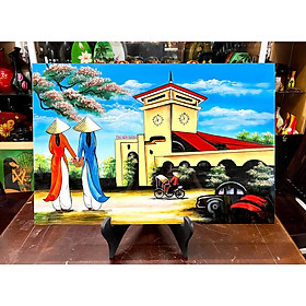 Mua Tranh sơn mài chợ Bến Thành Việt Nam