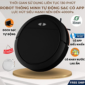 Mua Robot Hút Bụi Lau Nhà Thông Minh Cao Cấp OB16 Lực Hút Siêu Mạnh  Có App Giọng Nói Tiếng Việt  Tự Động Sạc-Hàng Chính Hãng