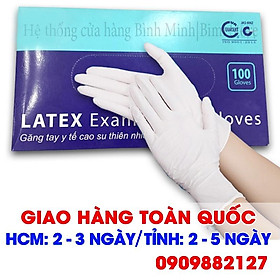 Hình ảnh Găng tay y tế Latex-Gloves có bột