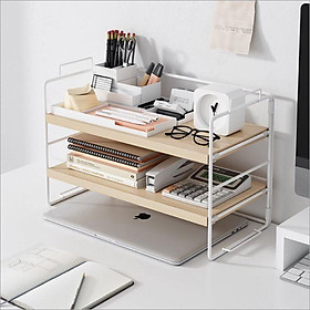 Mua Kệ Sách Kệ Đựng Vật Dụng Để Bàn Chịu Lực tốt Minimalist White