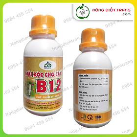 Chế Phẩm Vitamin B12 Giải Độc Phục Hồi cho Lan Cây Trồng - Chai 100ml VTNN Nông Điền Trang