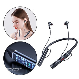 Bluetooth Neckband Headphones Earbuds, Flexible Wireless Bluetooth Headphones with Mic Sports Earbuds for Running