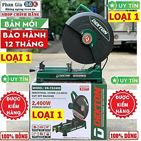 Mua  chính hãƞg  Máy cắt sắt DEKTON 2400W  Mô tơ 100% Dây đồng  Bảo hành 1 Năm  Khách Kiêm tra test máy Ok thì lấy