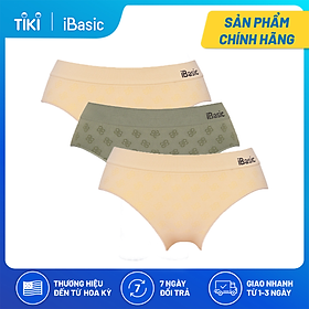Combo 3 quần lót nữ không đường may bikini iBasic PANY087