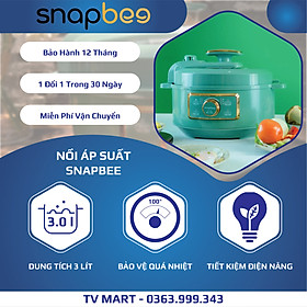 Nồi Áp Suất Điện Đa Năng SNAPBEE SK-203VN (3.0L) - Chính Hãng