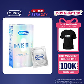 1001+ Kiểu uốn tóc Layer Nam phồng đẹp hottrend nhất 2022 55 Bao cao su Durex Invisible Extra Thin Extra Sensitive 1 Hộp 10 Bao