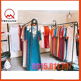 Mua Kệ treo quần áo - Sào treo váy cưới giá kệ treo váy cưới màu đen kích thước 1m8x1m5