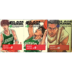 Sách - Slam Dunk - Deluxe Edition - Combo 3 tập 8,9,10