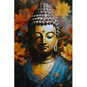 Mua Tranh Đức Phật - Tranh canvas (STA_Ducphat_02) - Quà tặng cho tâm